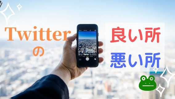 Twitter ツイッターの良い所と悪い所 まとめ グリーンマン８