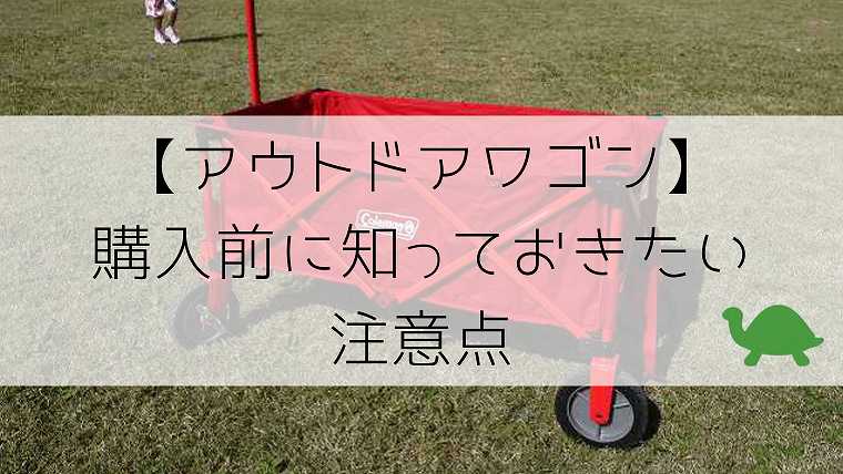 コールマンアウトドアワゴンなら子供を乗せても大丈夫 という話 グリーンマン８