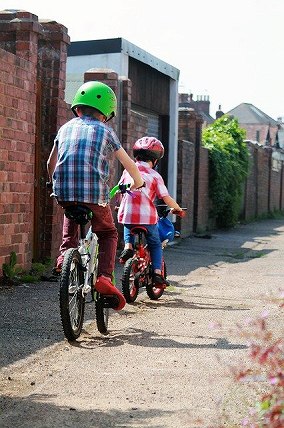 自転車練習ができる 交通公園 ってどんなところ グリーンマン８