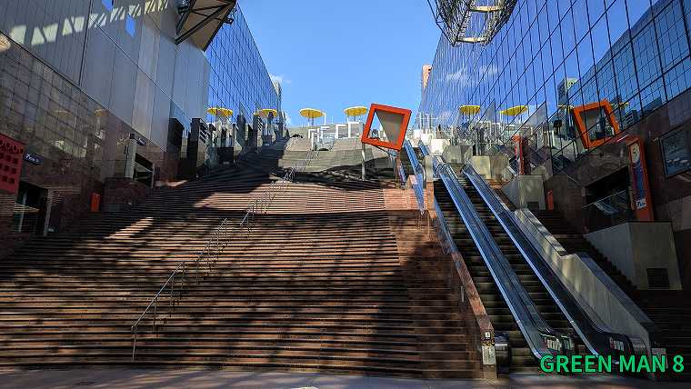 京都駅_大階段の写真