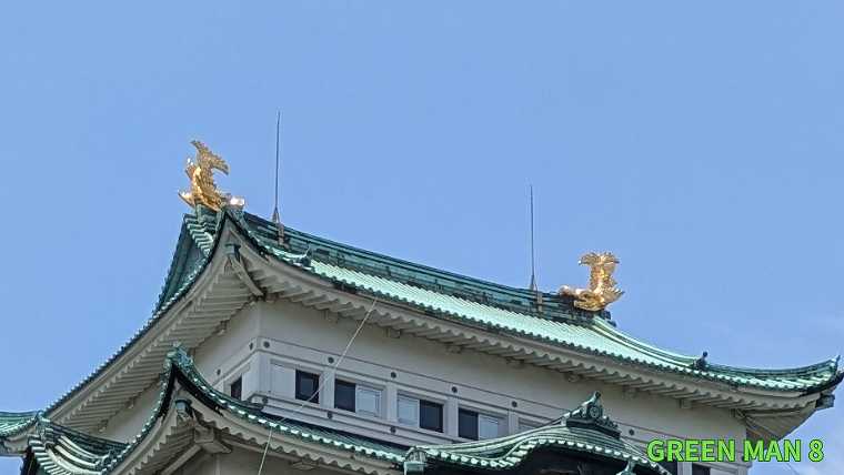 名古屋城_金のしゃちほこの写真