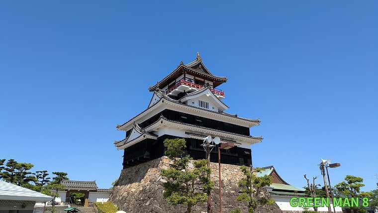清洲城_公園側からの写真
