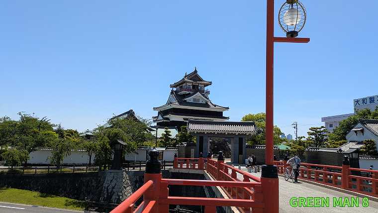 清洲城_大手橋側からの写真