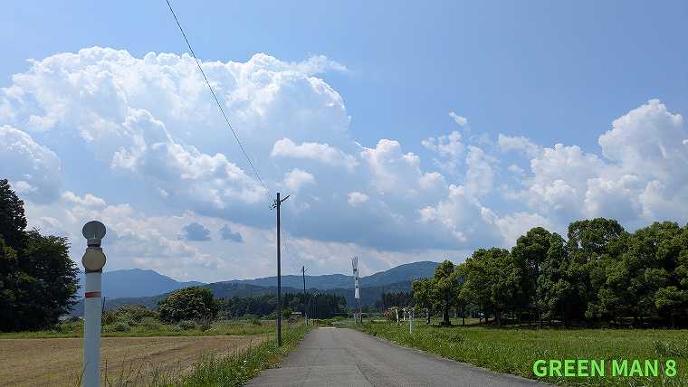 関ヶ原の自然豊かな田園風景の写真
